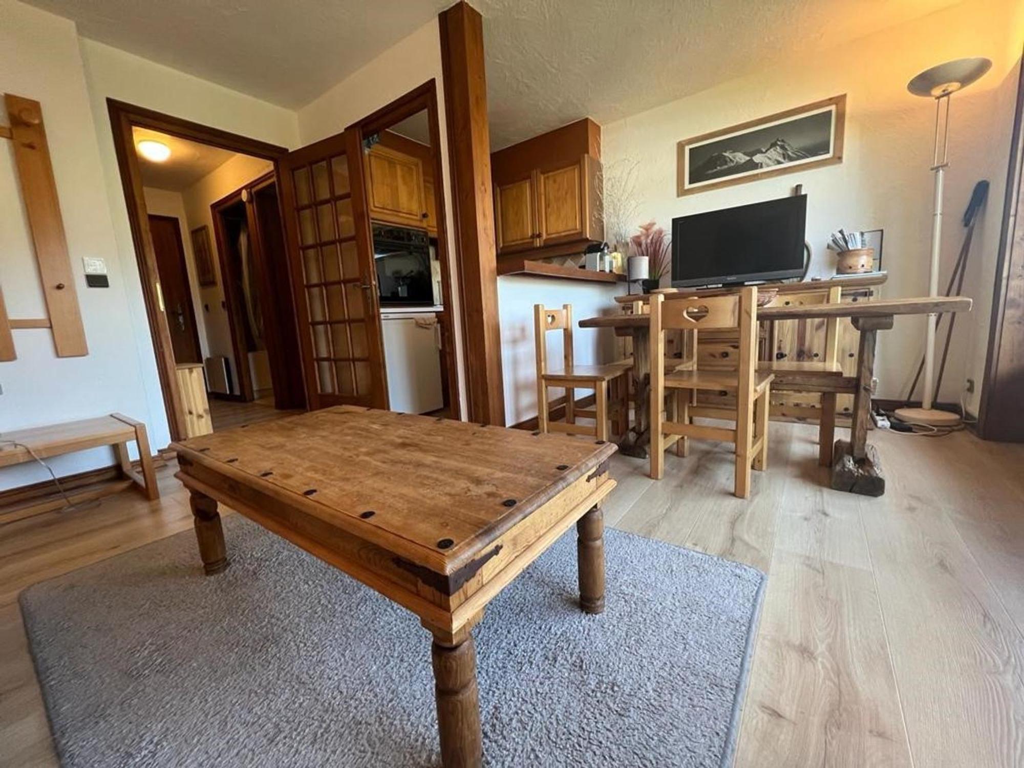 Studio 4 Pers - Balcon - Proximite Pistes Et Golf - Tv - Garage - Animaux Ok - Tennis En Ete - Fr-1-453-82 Межев Екстер'єр фото