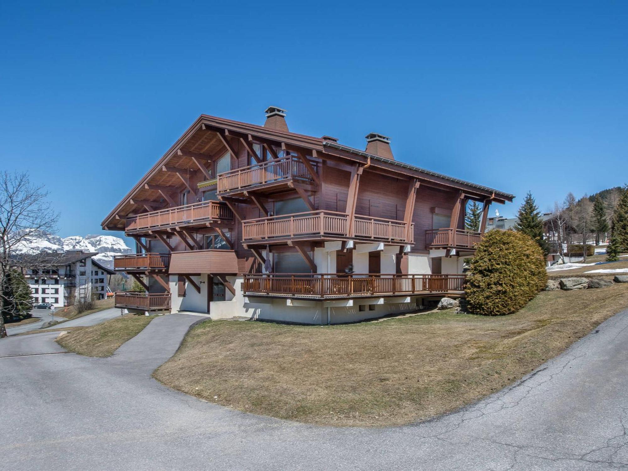 Studio 4 Pers - Balcon - Proximite Pistes Et Golf - Tv - Garage - Animaux Ok - Tennis En Ete - Fr-1-453-82 Межев Екстер'єр фото