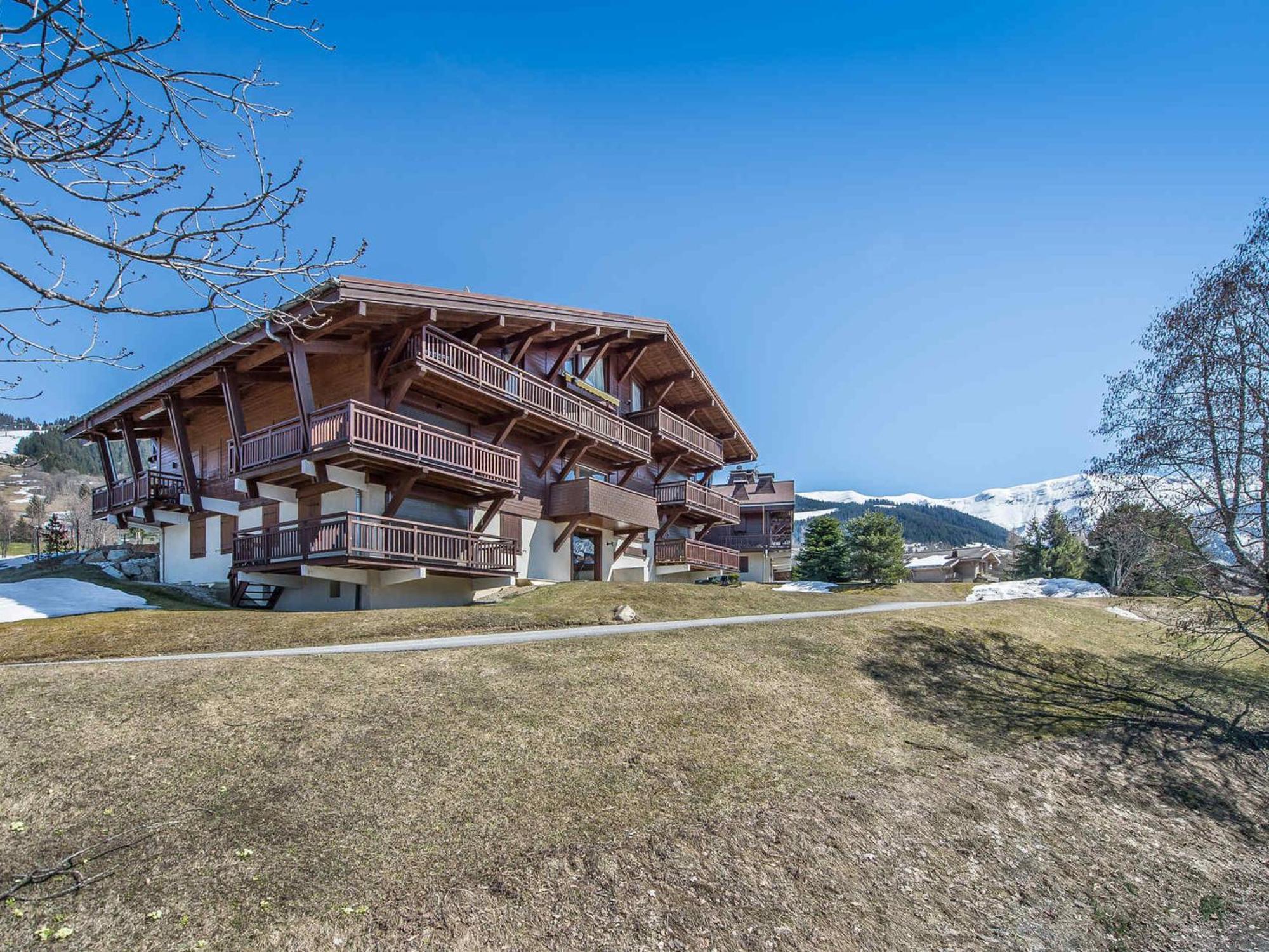 Studio 4 Pers - Balcon - Proximite Pistes Et Golf - Tv - Garage - Animaux Ok - Tennis En Ete - Fr-1-453-82 Межев Екстер'єр фото